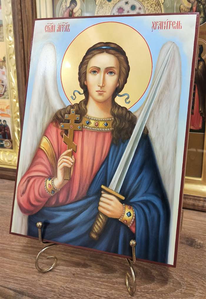 Фото: Икона святого Ангела Хранителя