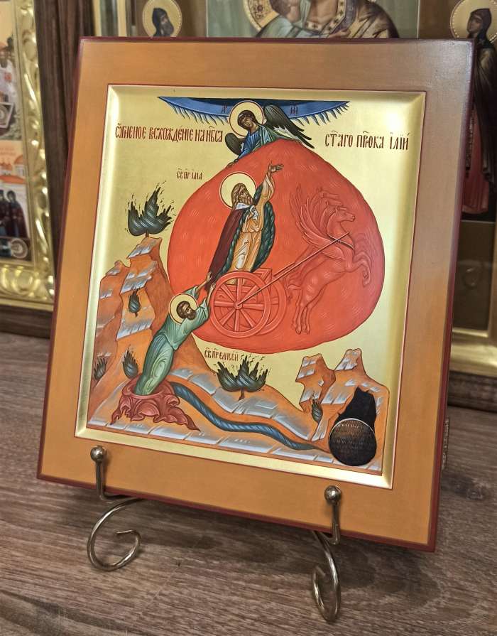 Фото: Икона Огненное восхождение Пророка Илии