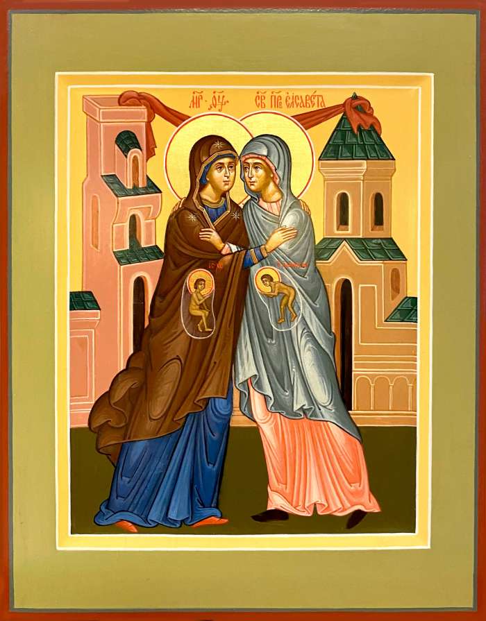 Фото: Сретение Богородицы и святой праведной Елисаветы