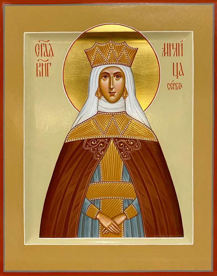 Фото: Святая благоверная княгиня Милица Сербская