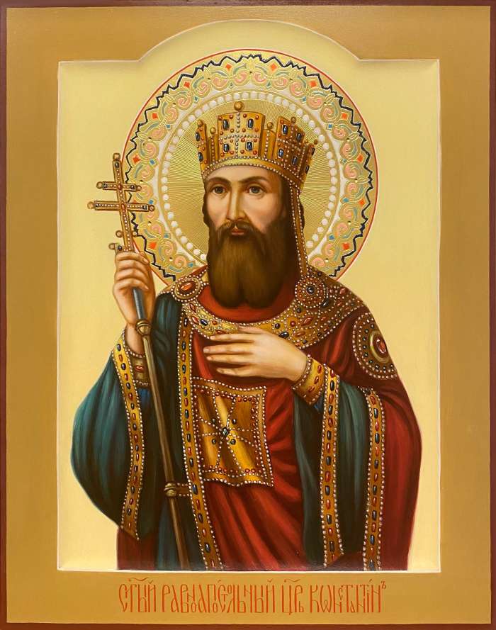 Фото: Сятой равноапостольный Константин