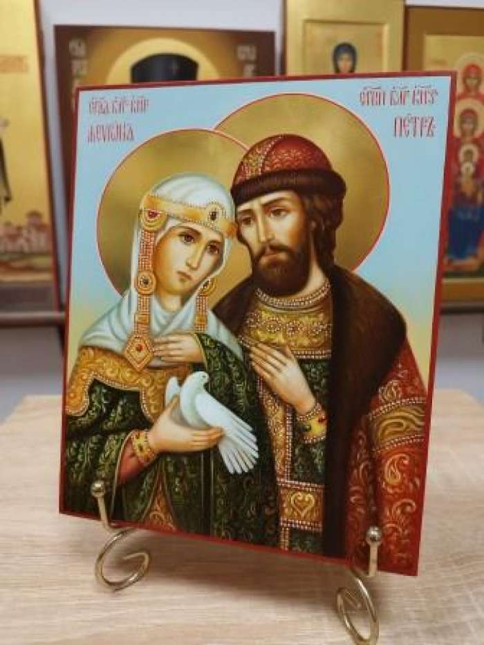 Фото: Святые благоверные князья Петр и Феврония Муромские