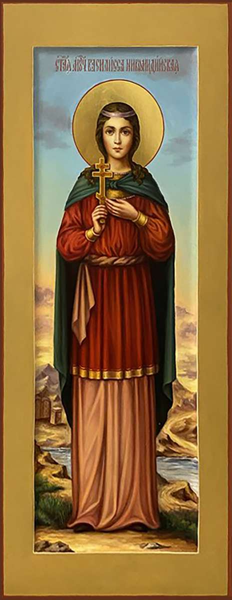 Фото: Ссвятая мц. Василисса