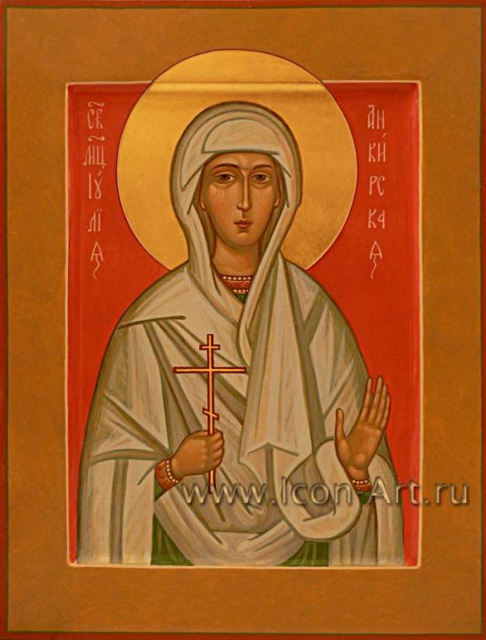 Фото: Святая мц. Иулия (Юлия) Анкирская (Коринфская) дева