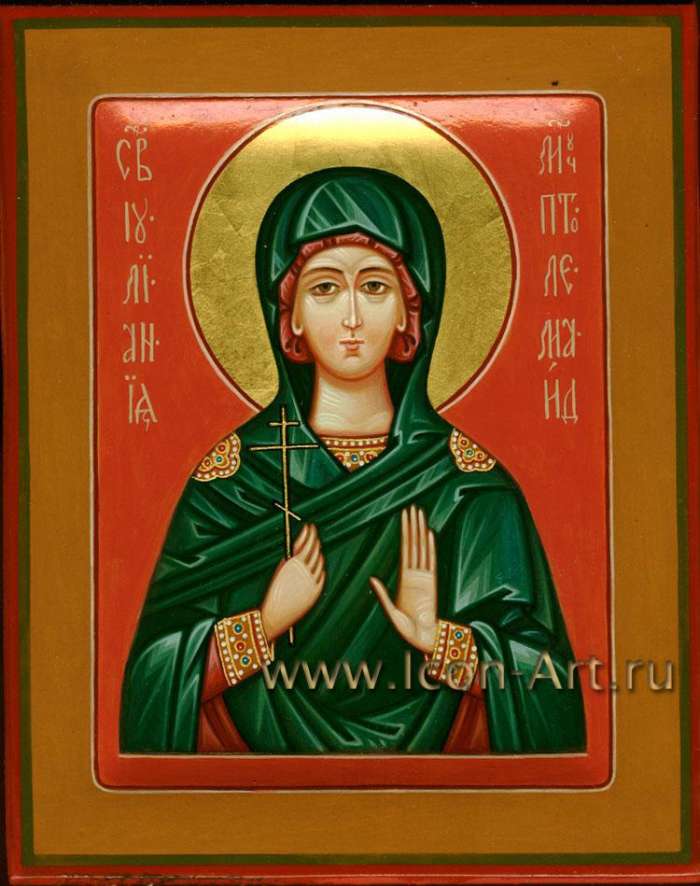 Фото: Святая мц. Иулиания Птолемаидская