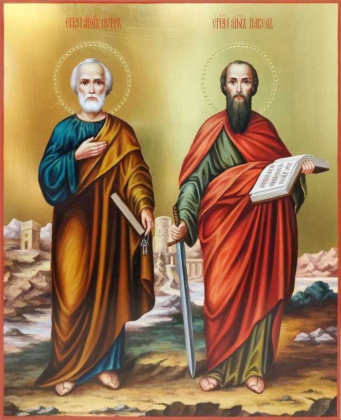 Фото: Святые первоверховные апостолы Петр и Павел