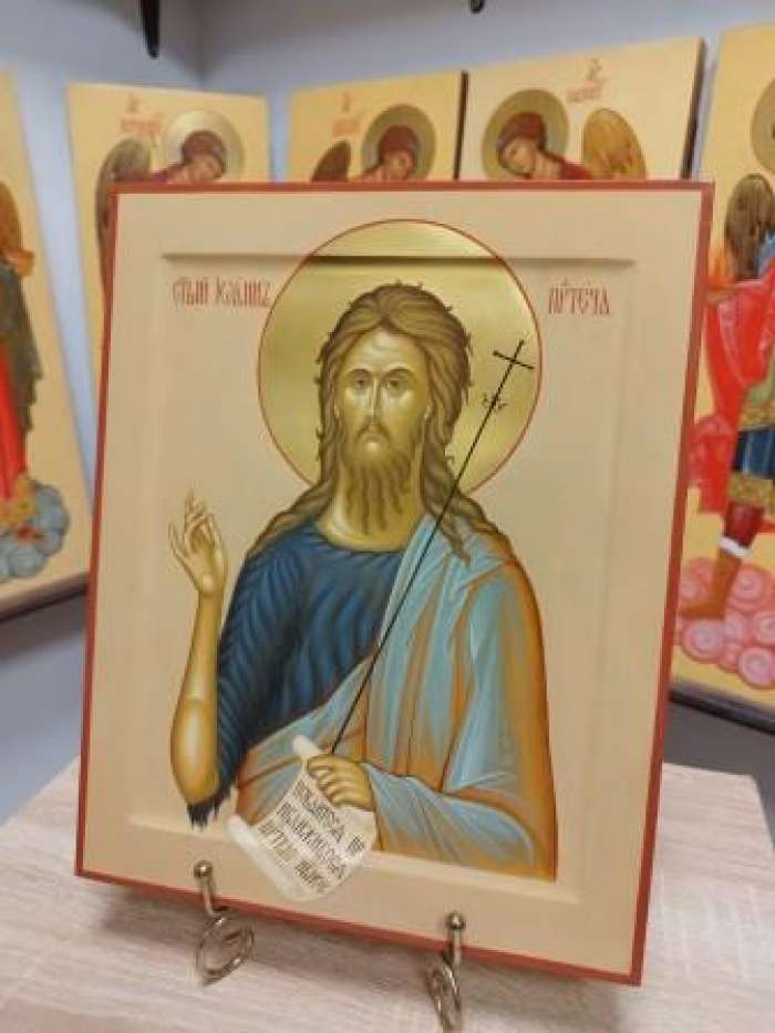 Фото: Икона Иоанна Крестителя Господня