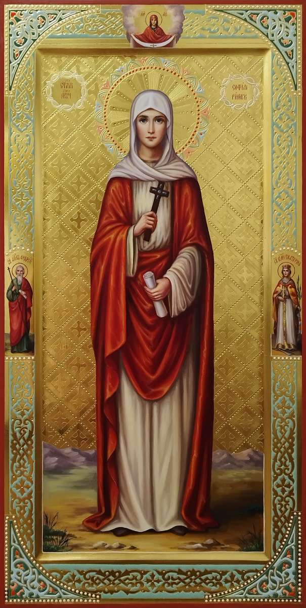 Фото: Святая мученица София Римская