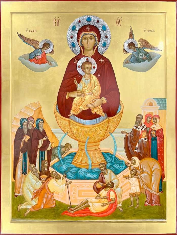 Фото: ПРесвятая Богородица "Живоносный Источник"