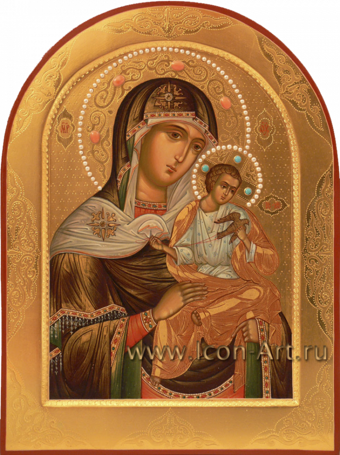 Фото: Икона Пресвятой Богородицы «Голубицкая»