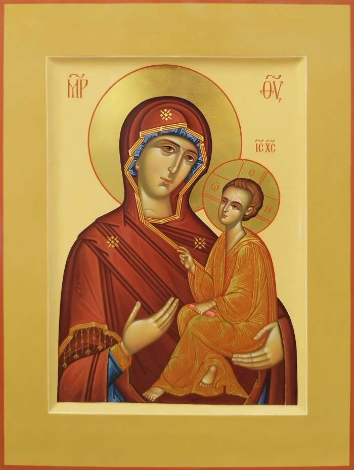 Фото: Пресвятая Богородица "Тихвинская"