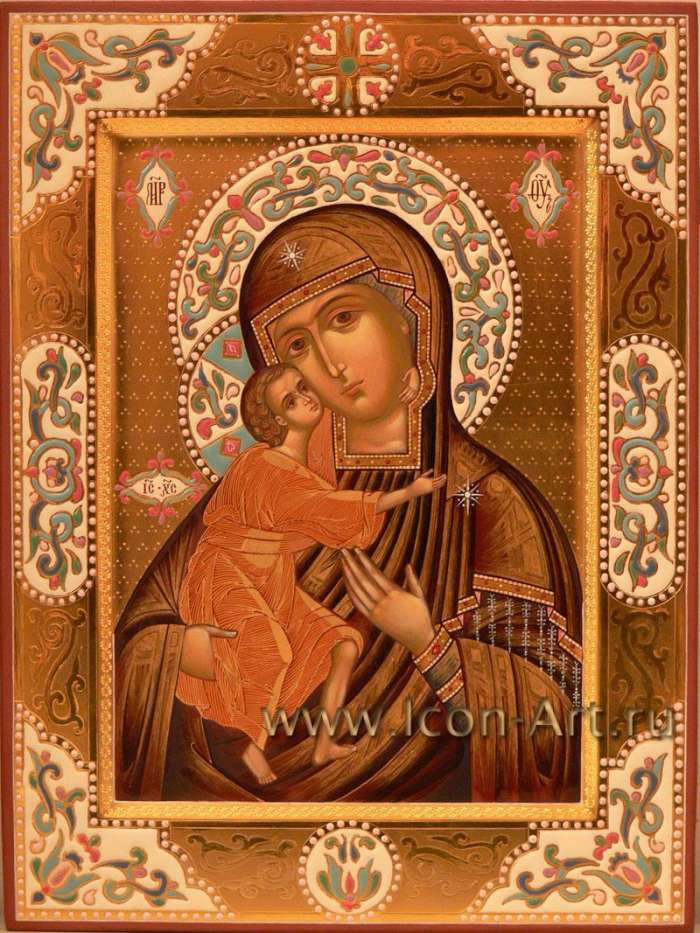 Фото: Икона Пресвятой Богородицы «Феодорвская»