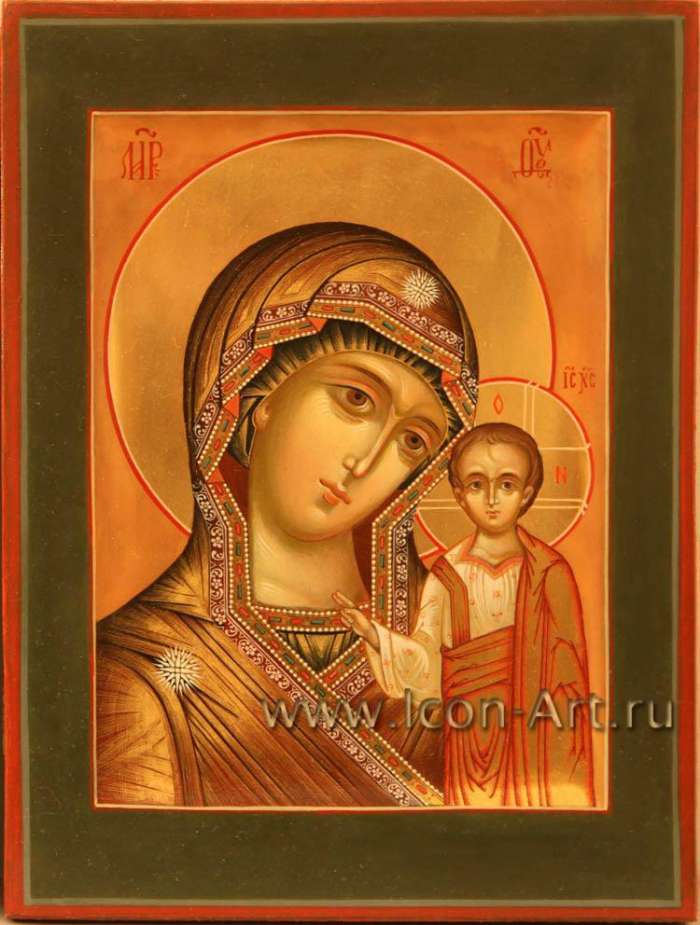Фото: Икона Пресвятой Богородицы «Казанская»