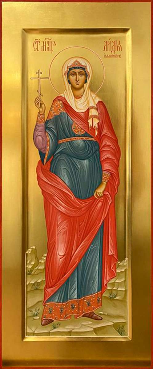 Фото: Святая мученица Лидия