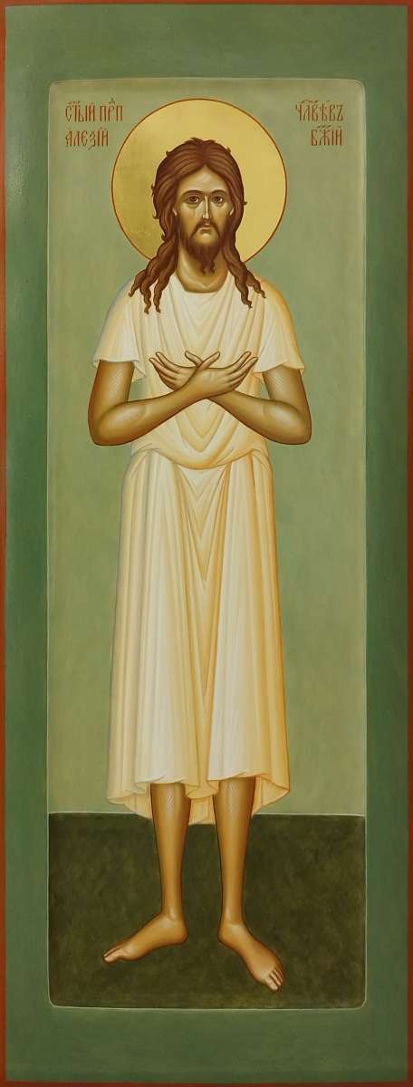 Фото: Святой преподобный Алексей человек Божий