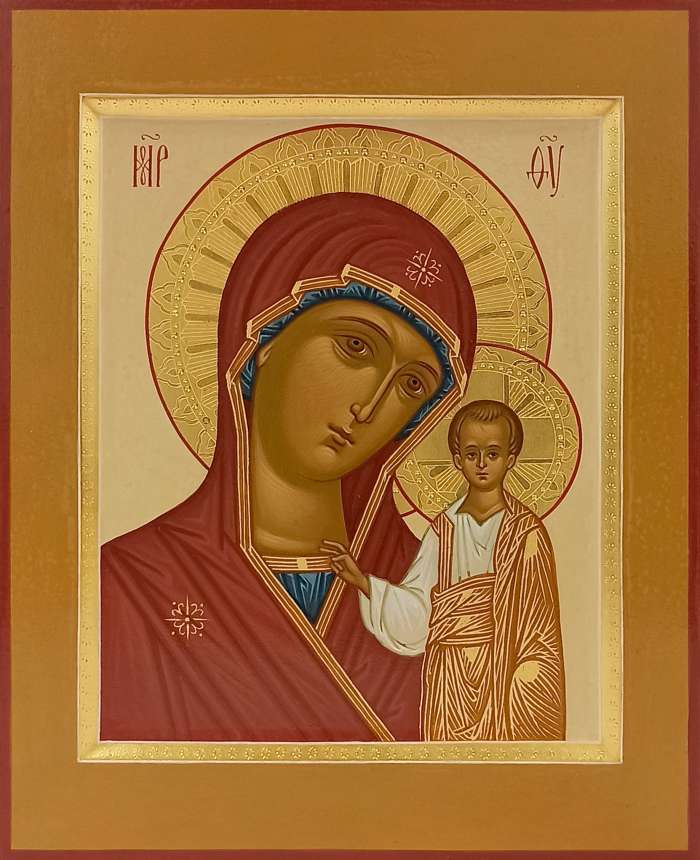 Фото: Икона Пресвятой Богородицы "Казанская"