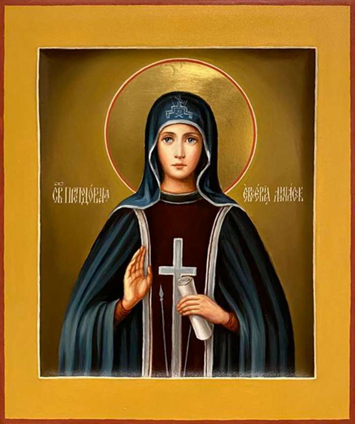 Фото: Святая преподобная Евсевия