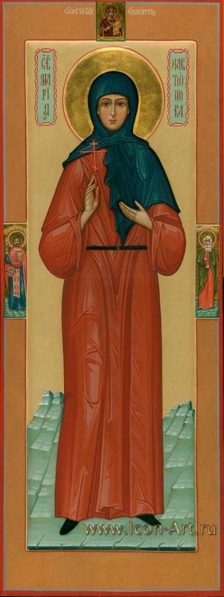 Фото: Святая новомуч. Мария Лактионова