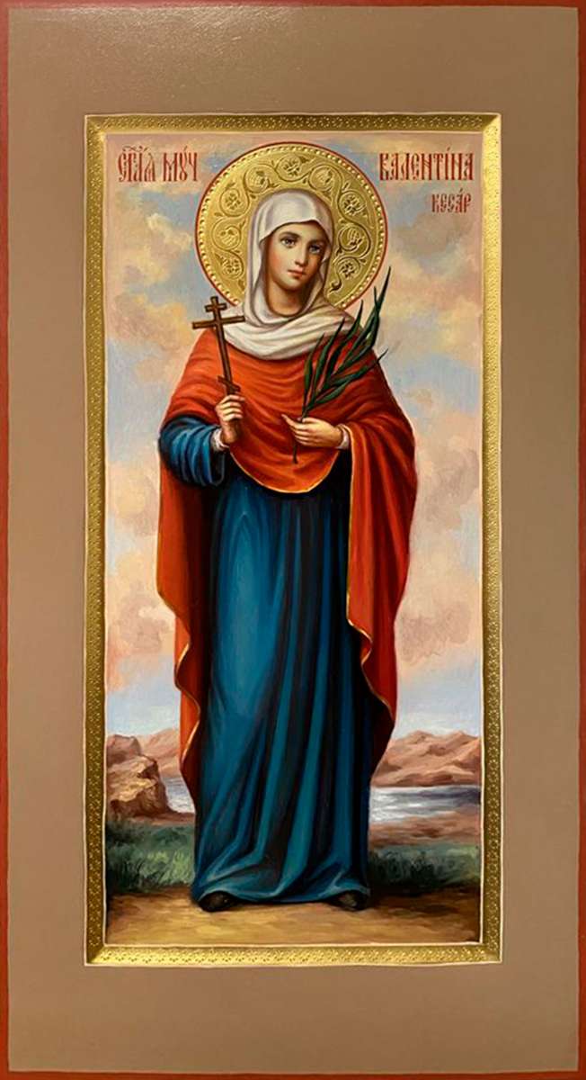 Фото: Святая мученица Валентина Кессарийская