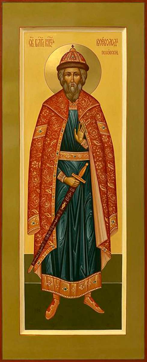 Фото: Святой князь Всеволод Псковский