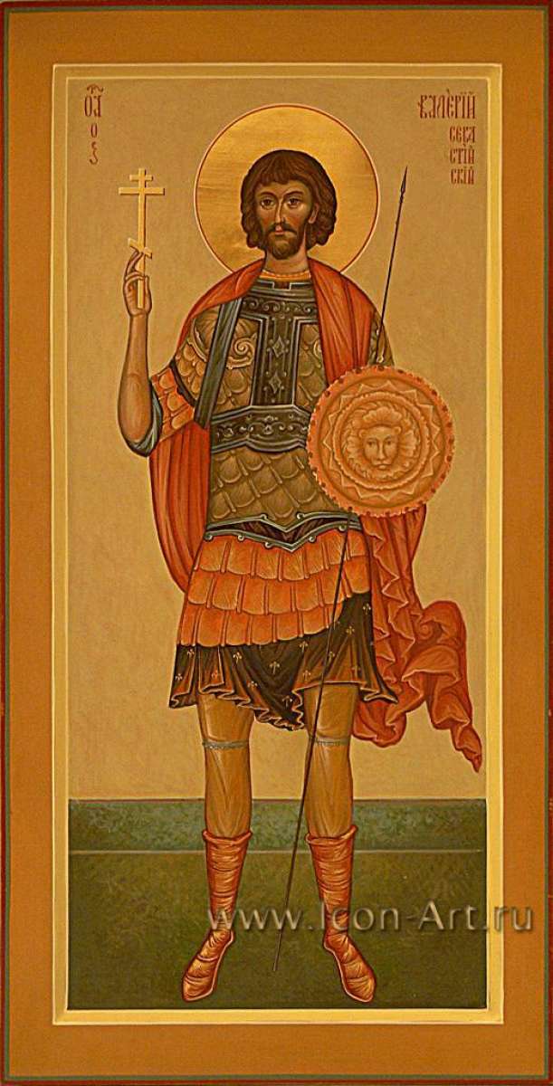 Фото: Святой мч. Валерий Севастийский.