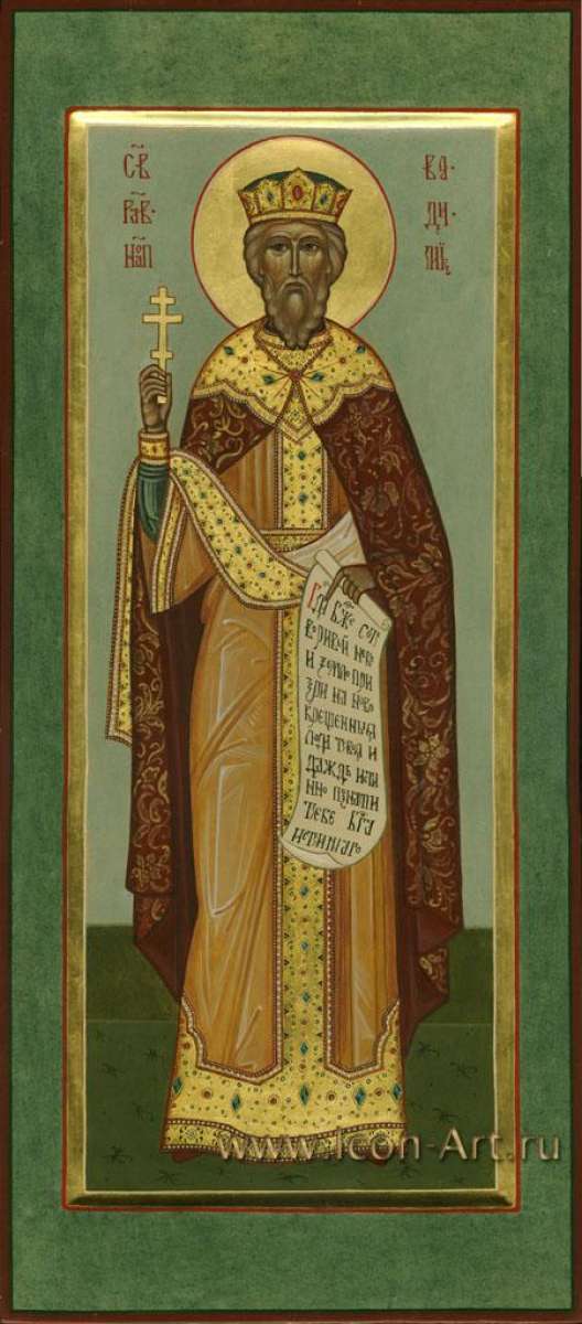 Фото: Мерная икона. Святой равноапостольный князь Владимир