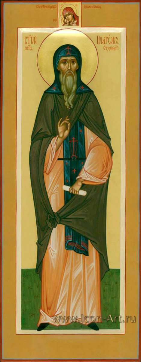 Фото: Святой игумен Платон Студийский, исп.