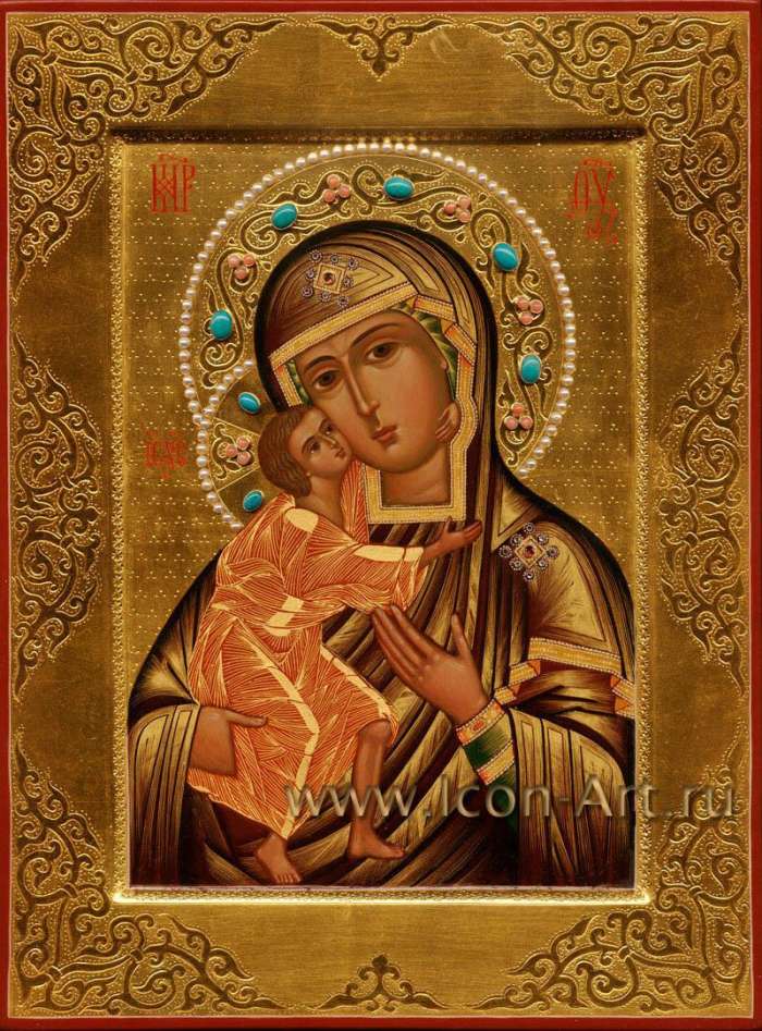 Фото: Образ Пресвятой Богородицы «Феодоровская»