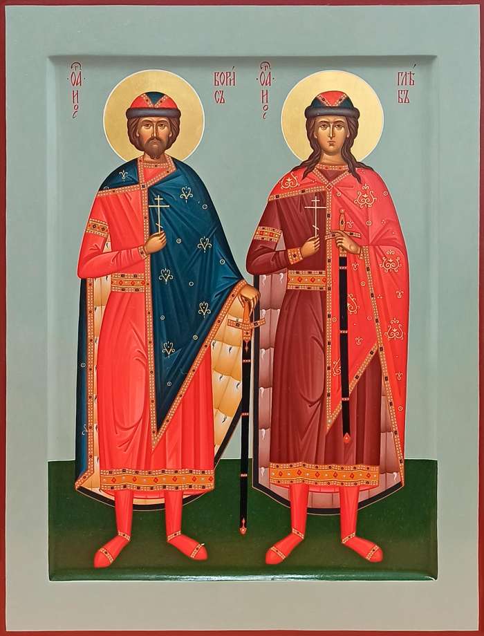 Фото: Святые страстотерпцы Борис и Глеб