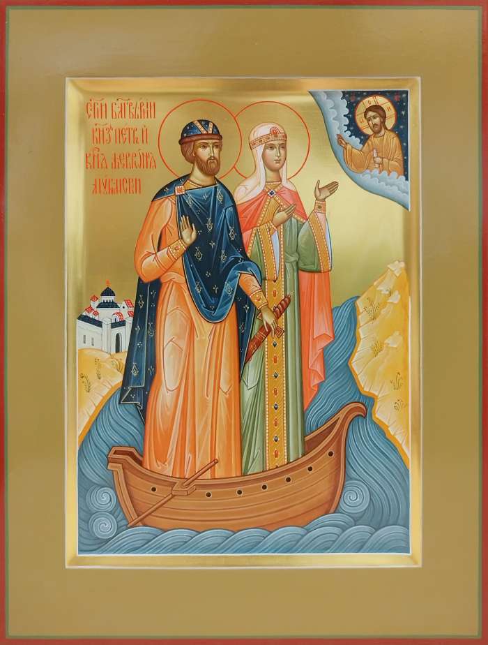 Фото: Святые праведные Петр и Феврония