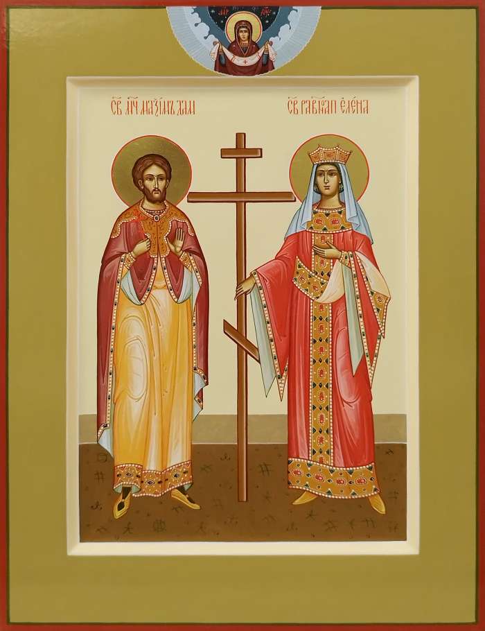 Фото: Святые мч. Максим и равноап. Елена