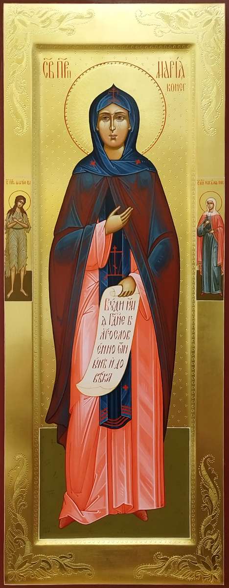 Фото: святая преподобная Мария