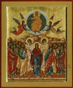 Икона Вознесение Господне. Церковь Успения Пресвятой Богородицы в селе Петрово-Дальнее (Московская обл.)