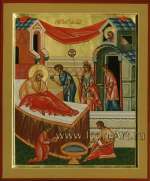 Икона Рождество Пресвятой Богородицы. Церковь Успения Пресвятой Богородицы в селе Петрово-Дальнее (Московская обл.)