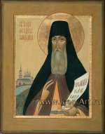 Икона святой прп. Феодор Санаксарский