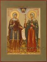 Святая мц. Ирина Аквилейская и святая мц. Ирина Коринфская