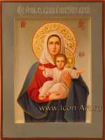 Икона Божией Матери «Леушинская» — «Азъ есмь с вами и никтоже на вы»