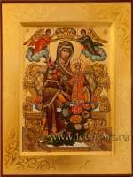 Икона Пресвятой Богородицы «Неувядаемый Цвет»