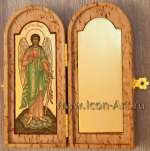 Святой Ангел Хранитель. На складне оставлено место для Вашего святого покровителя.