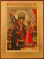 Икона Пресвятой Богородицы «Неувядаемый Цвет»