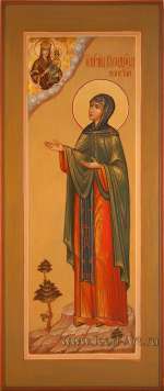 Святая преподобномученица Феодосия Константинопольская