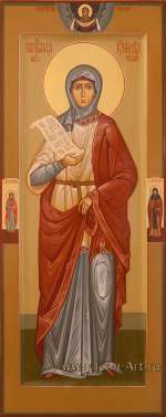 Святая преподобная Емилия Кесарийская