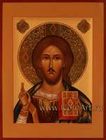 Иисус Христос Господь Вседержитель и Икона Пресвятой Богородицы «Казанская»