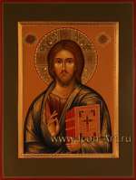 Иисус Христос Господь Вседержитель и Икона Пресвятой Богородицы «Феодоровская»