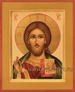 Икона Господа Вседержителя и Икона Пресвятой Богородицы «Казанская»