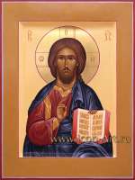 Иисус Христос Господь Вседержитель и Икона Пресвятой Богородицы «Владимирская» (венчальные иконы)