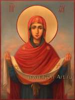 Икона Пресвятой Богородицы «Покров»