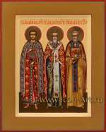 Святые кн. Андрей Боголюбский, прп. Андрей Критский и прп. Андрей Рублев