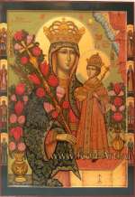 Икона Пресвятой Богородицы «Неувядаемый Цвет».