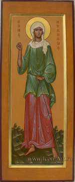 Святая Ксения Петербургская Христа ради юродивая